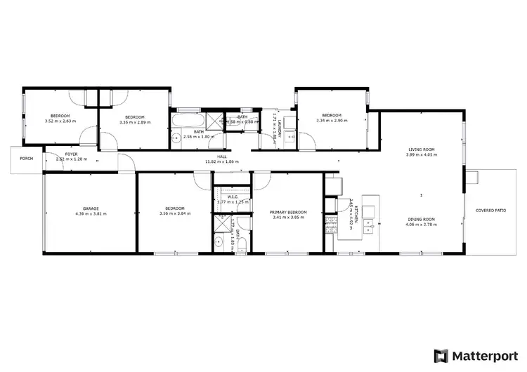 Floorplan of Homely house listing, 17 Blue Road, Canning Vale WA 6155
