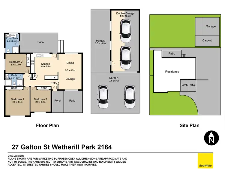 Floorplan of Homely house listing, 27 Galton Street, Wetherill Park NSW 2164