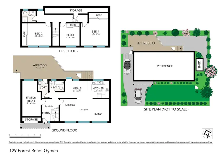 Floorplan of Homely house listing, 129 Forest Road, Gymea NSW 2227