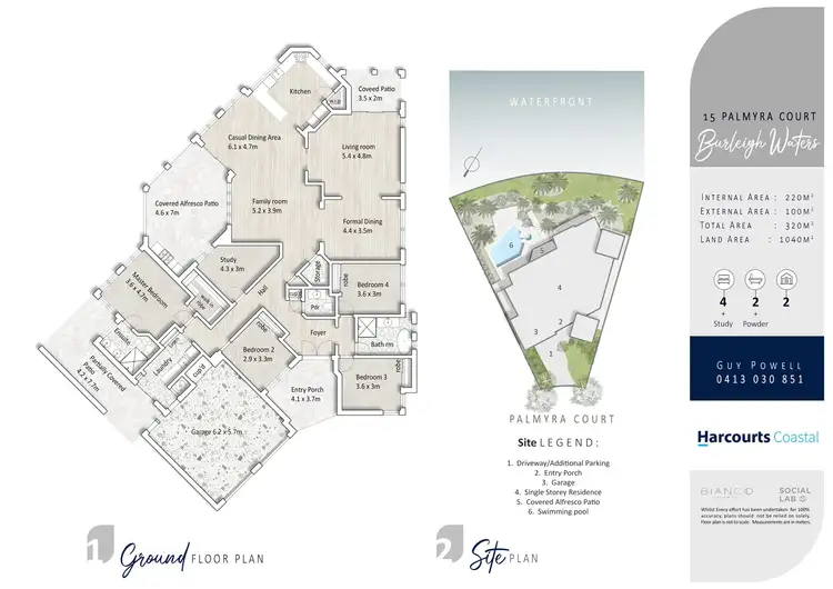 Floorplan of Homely house listing, 15 Palmyra Court, Burleigh Waters QLD 4220