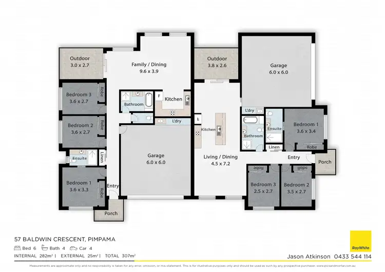 Floorplan of Homely house listing, 57 Baldwin Crescent, Pimpama QLD 4209