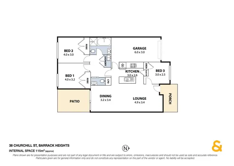Floorplan of Homely house listing, 38 Churchill Circuit, Barrack Heights NSW 2528