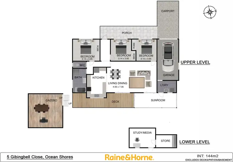 Floorplan of Homely house listing, 5 Gibingbell Close, Ocean Shores NSW 2483