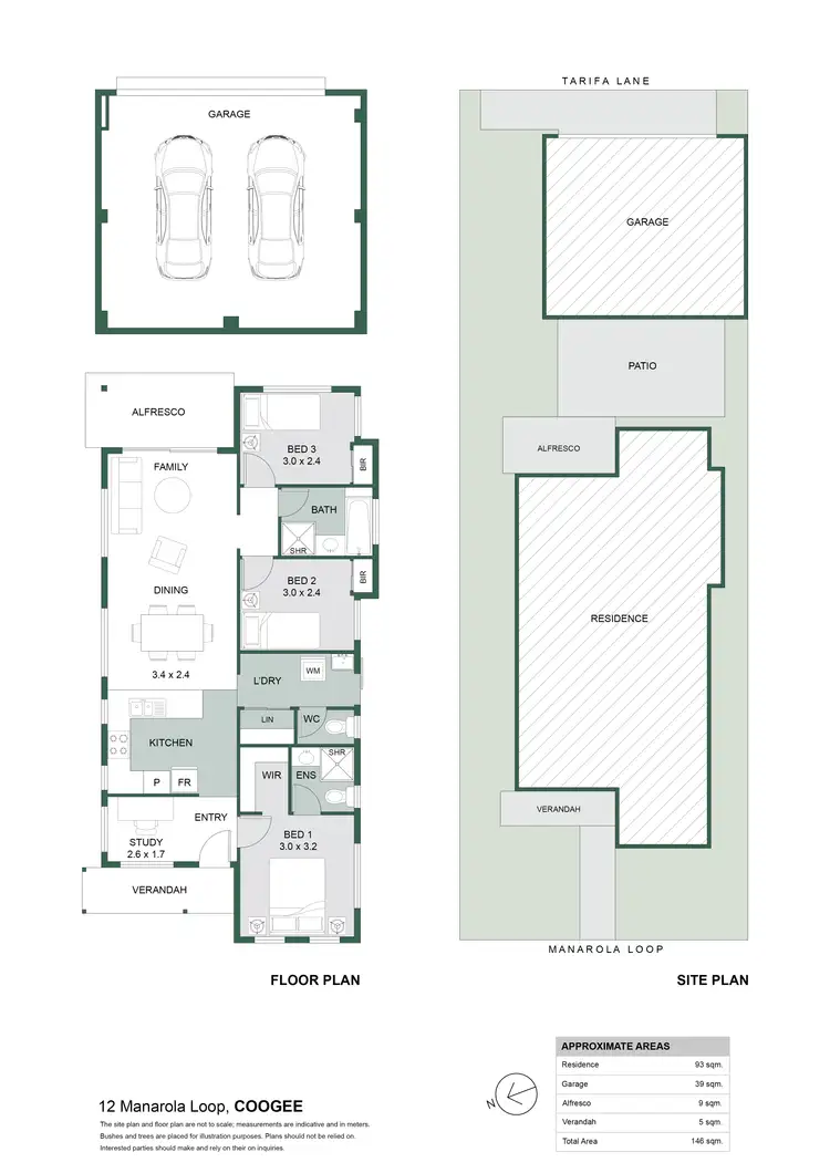 Floorplan of Homely house listing, 12 Manarola Loop, Coogee WA 6166