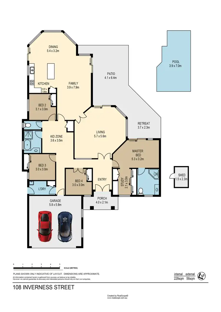 Floorplan of Homely house listing, 108 Inverness Street, Upper Kedron QLD 4055