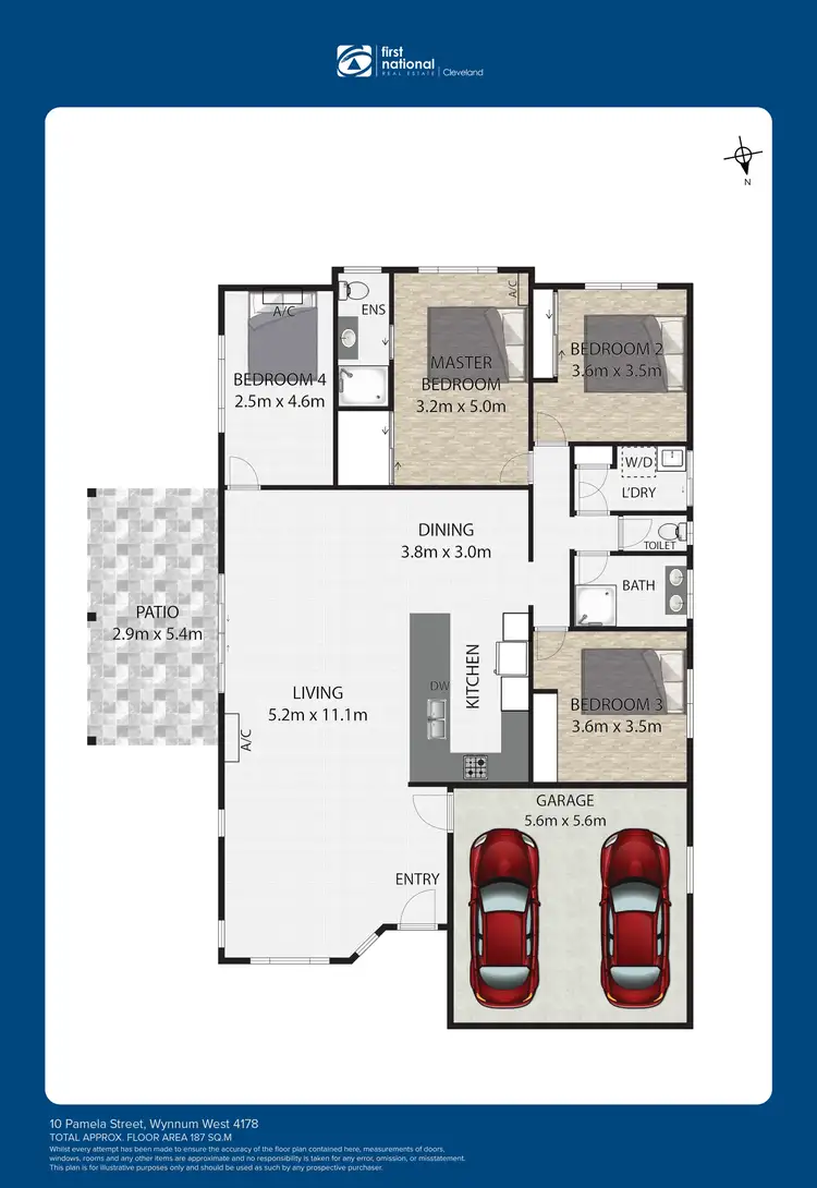 Floorplan of Homely house listing, 10 Pamela Street, Wynnum West QLD 4178