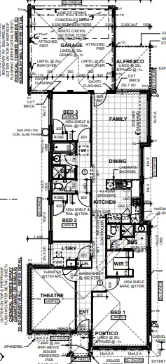 Floorplan of Homely house listing, 14 Grasstree Lane, Success WA 6164