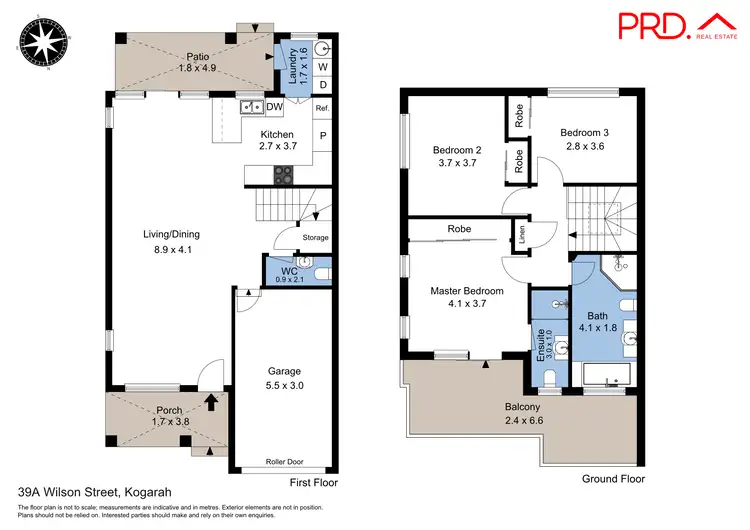 Floorplan of Homely house listing, 39A Wilson Street, Kogarah NSW 2217