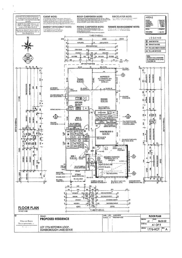 Floorplan of Homely house listing, 9 Hotchkin Loop, Dunsborough WA 6281