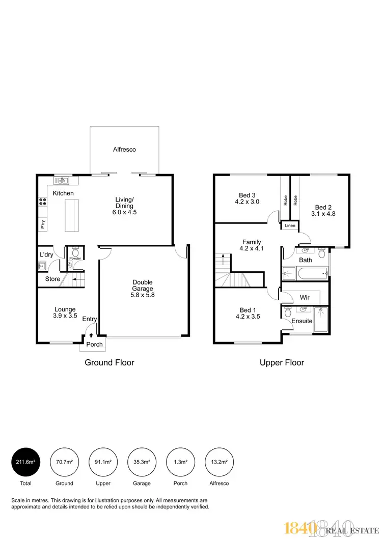 Floorplan of Homely house listing, 19E Downer Avenue, Campbelltown SA 5074