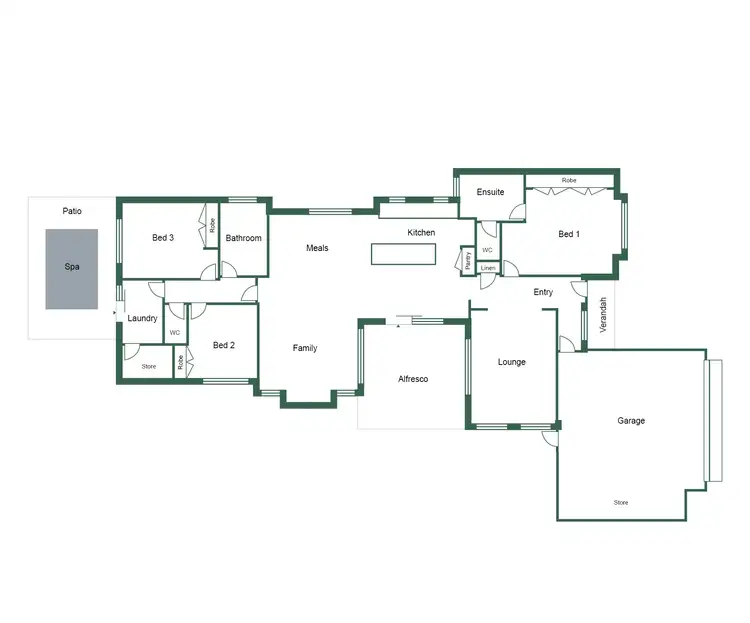 Floorplan of Homely house listing, 11 Brennan Promenade, Baldivis WA 6171
