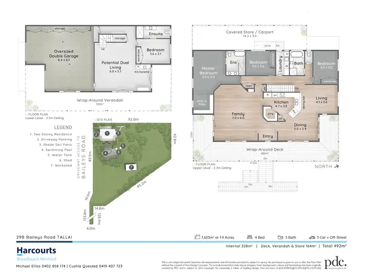 Floorplan of Homely house listing, 29b Baileys Road, Tallai QLD 4213