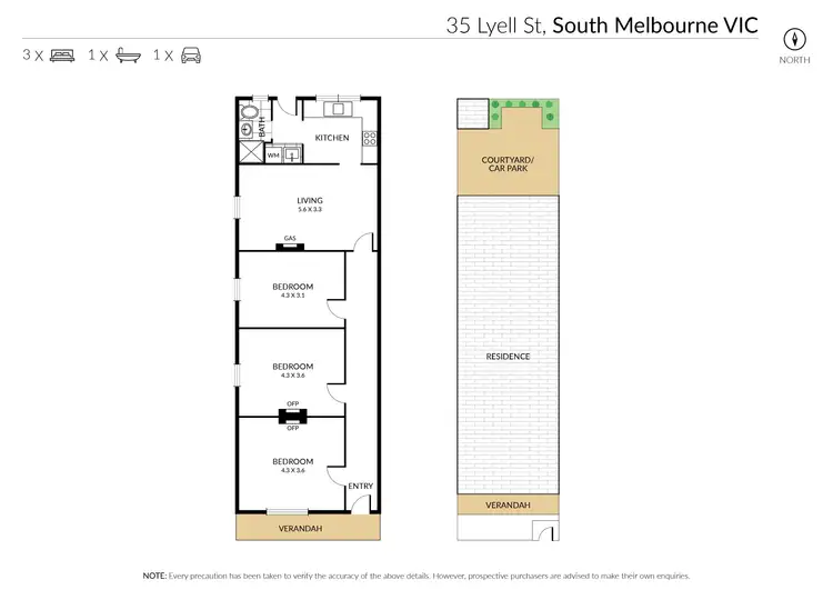 Floorplan of Homely house listing, 35 Lyell street, South Melbourne VIC 3205