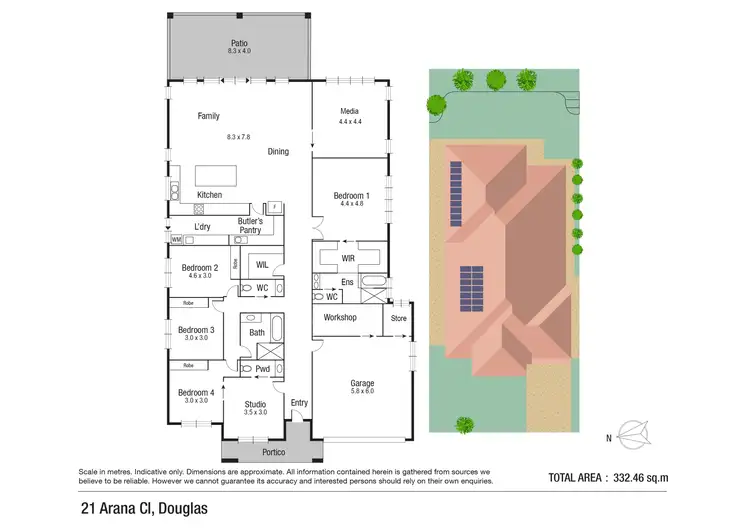 Floorplan of Homely house listing, 21 Arana Close, Douglas QLD 4814