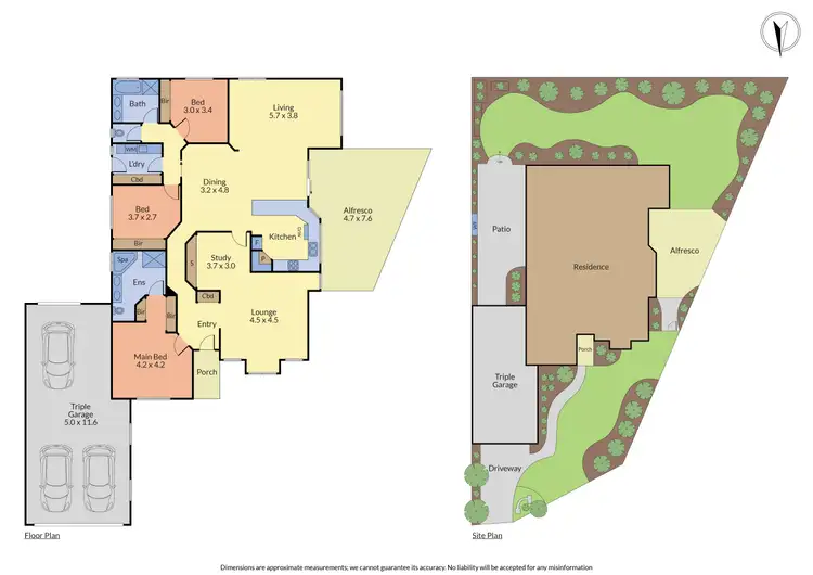 Floorplan of Homely house listing, 4 Gilda Court, Rowville VIC 3178
