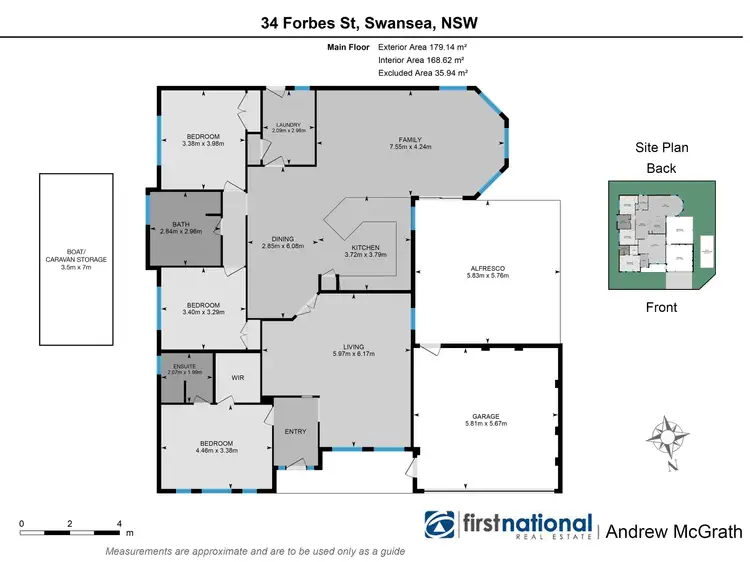 Floorplan of Homely house listing, 34 Forbes Street, Swansea NSW 2281