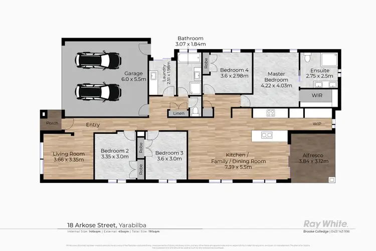 Floorplan of Homely house listing, 18 Arkose Street, Yarrabilba QLD 4207