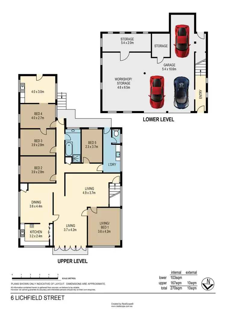 Floorplan of Homely house listing, 6 Lichfield Street, Carina QLD 4152