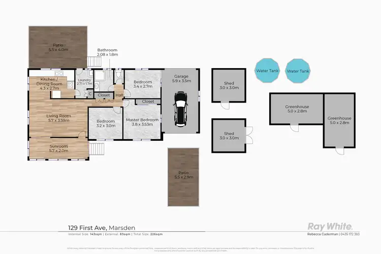 Floorplan of Homely house listing, 129 First Avenue, Marsden QLD 4132