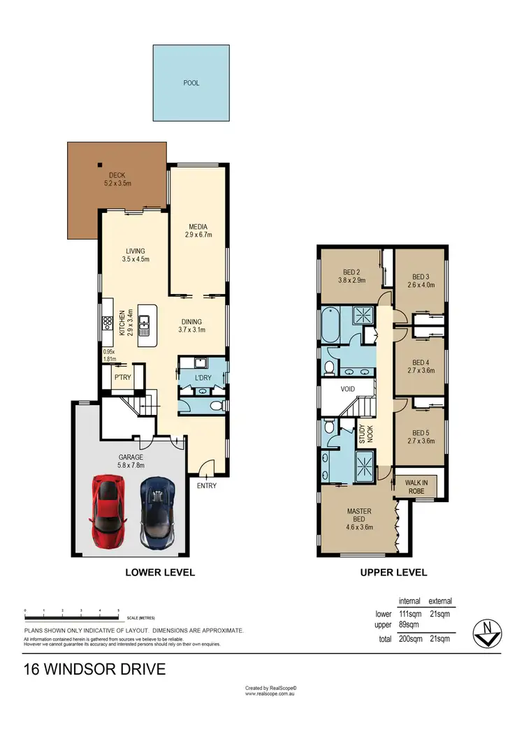 Floorplan of Homely house listing, 16 Windsor Drive, Upper Kedron QLD 4055