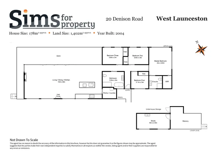 Floorplan of Homely house listing, 20-22 Denison Road, West Launceston TAS 7250