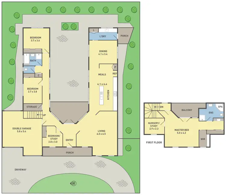 Floorplan of Homely house listing, 7 Cobblestone Drive, Attwood VIC 3049