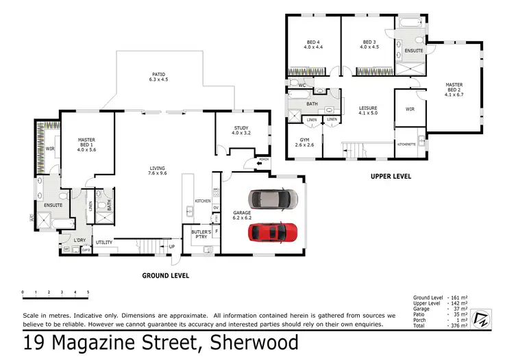 Floorplan of Homely house listing, 19 Magazine Street, Sherwood QLD 4075