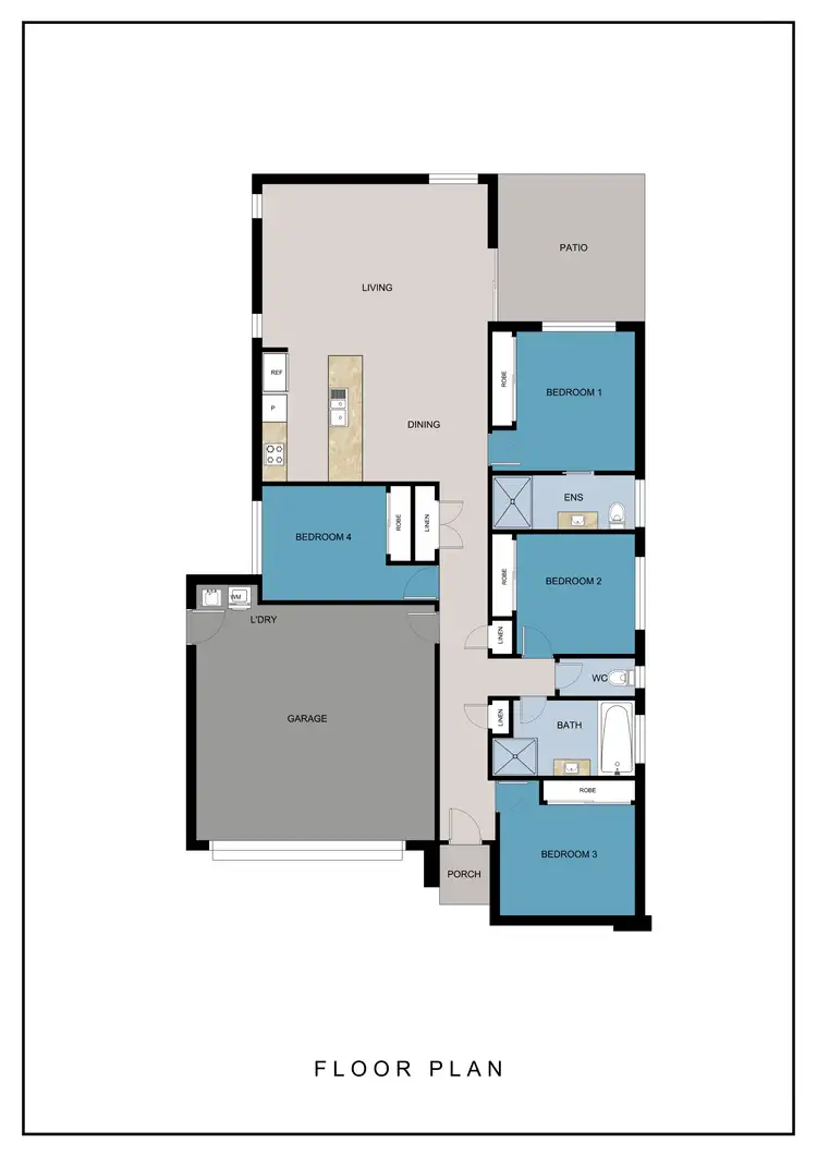 Floorplan of Homely house listing, 26 Trader Crescent, Cannonvale QLD 4802