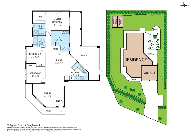 Floorplan of Homely house listing, 61 Regatta Crescent, Douglas QLD 4814