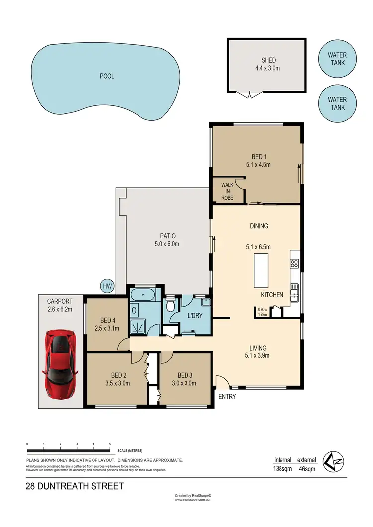 Floorplan of Homely house listing, 28 Duntreath Street, Keperra QLD 4054