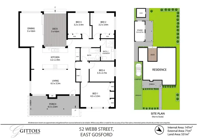 Floorplan of Homely house listing, 52 Webb Street, East Gosford NSW 2250