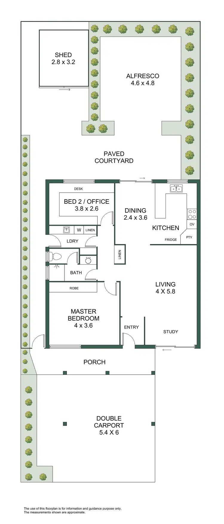 Floorplan of Homely villa listing, 4/9 South Terrace, Como WA 6152