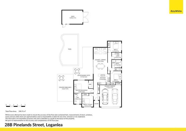 Floorplan of Homely house listing, 28B Pinelands Street, Loganlea QLD 4131