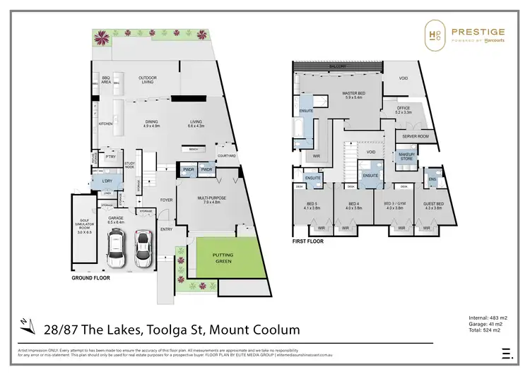 Floorplan of Homely house listing, 28/87 Toolga Street, Mount Coolum QLD 4573