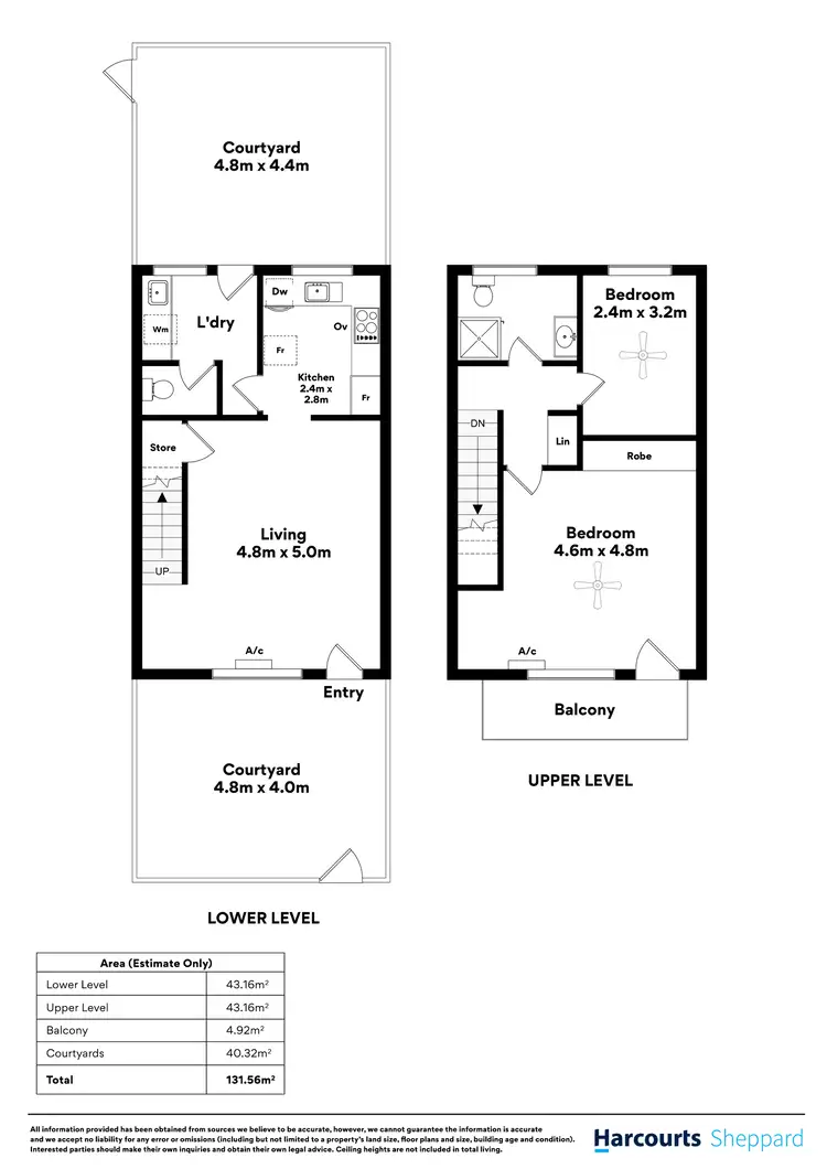 Floorplan of Homely unit listing, 12/40 Bridge Street, Kensington SA 5068