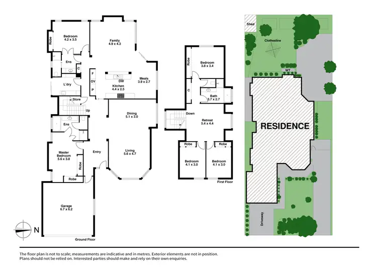 Floorplan of Homely house listing, 41 Marshall Avenue, Clayton VIC 3168