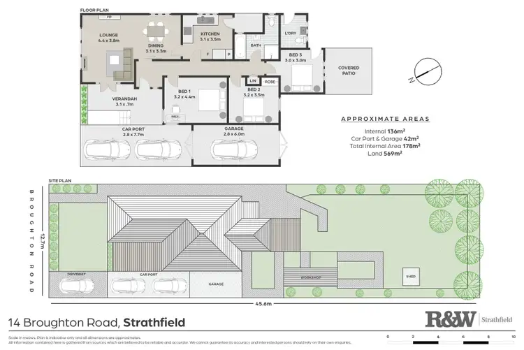 Floorplan of Homely house listing, 14 BROUGHTON RD, Strathfield NSW 2135