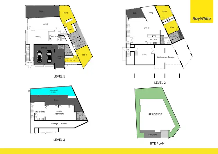 Floorplan of Homely house listing, 25 Airlie View, Airlie Beach QLD 4802