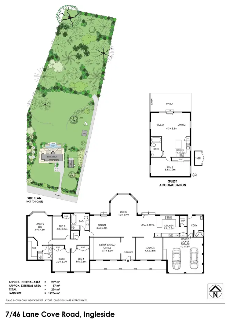 Floorplan of Homely rural property listing, House 7 / 46 Lane Cove Road, Ingleside NSW 2101