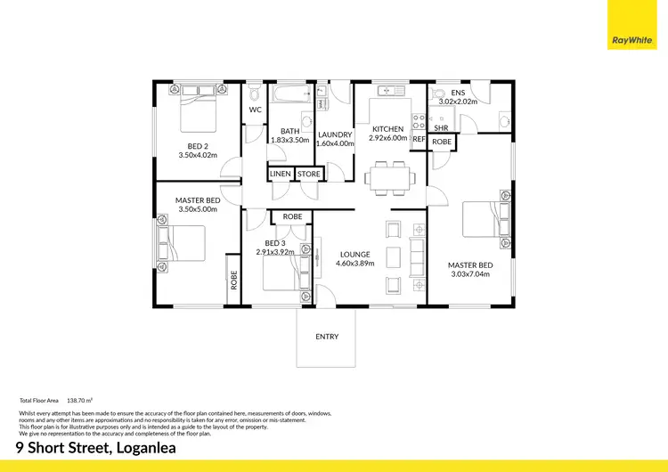 Floorplan of Homely house listing, 9 Short Street, Loganlea QLD 4131
