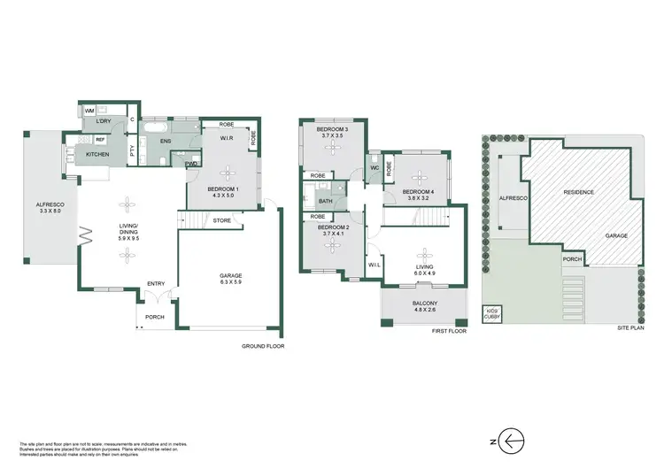 Floorplan of Homely house listing, 38C Servetus Street, Swanbourne WA 6010