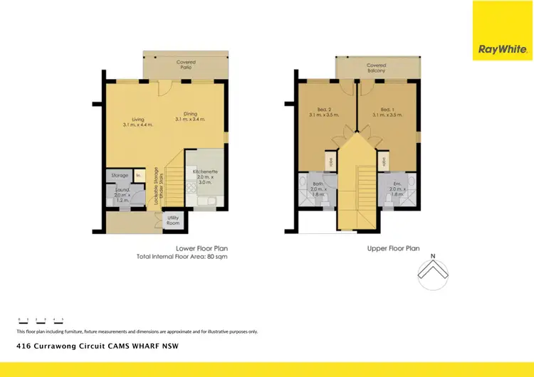 Floorplan of Homely house listing, 416 Currawong Circuit, Cams Wharf NSW 2281