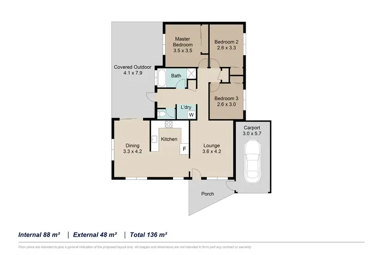 Floorplan of Homely house listing, 18 Coops Place, Joyner QLD 4500