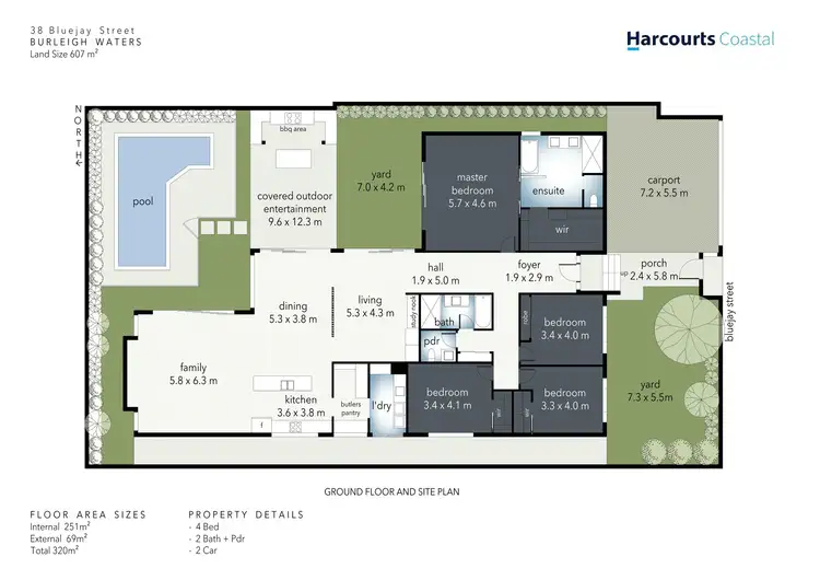 Floorplan of Homely house listing, 38 Bluejay Street, Burleigh Waters QLD 4220