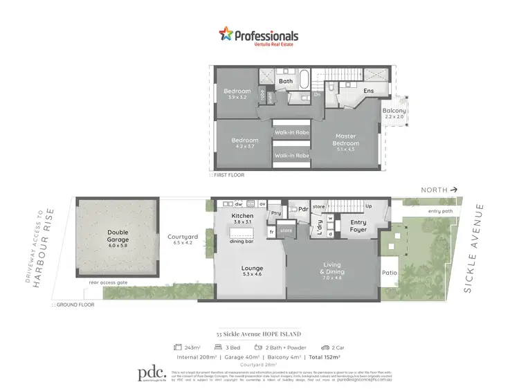 Floorplan of Homely house listing, 53 Sickle Avenue, Hope Island QLD 4212