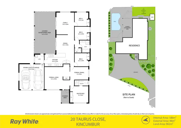 Floorplan of Homely house listing, 20 Taurus Close, Kincumber NSW 2251