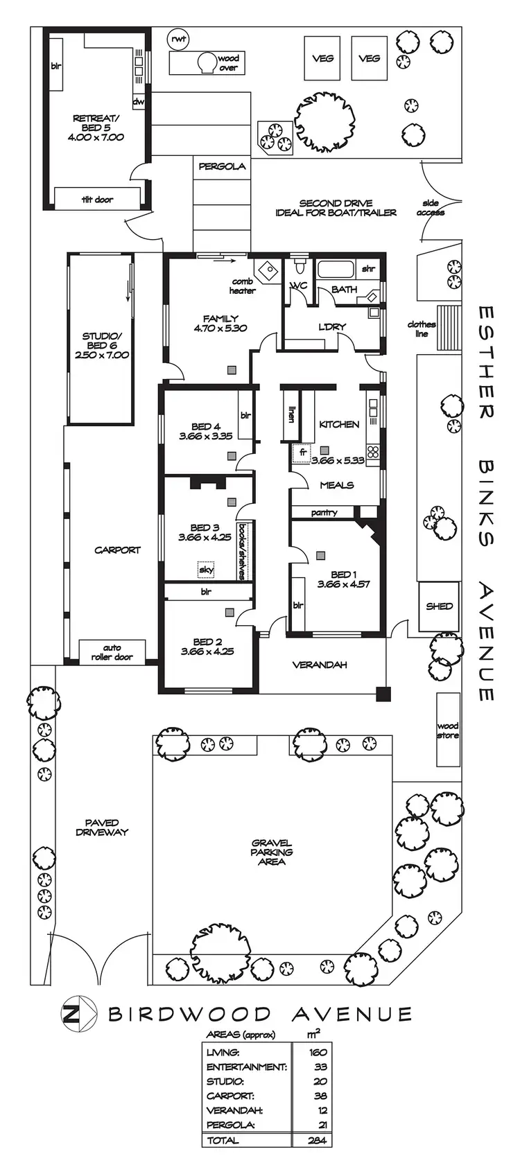 Floorplan of Homely house listing, 30 Birdwood Road, Greenacres SA 5086