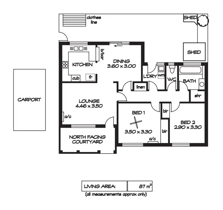 Floorplan of Homely house listing, 3/91 Stradbroke Road, Athelstone SA 5076