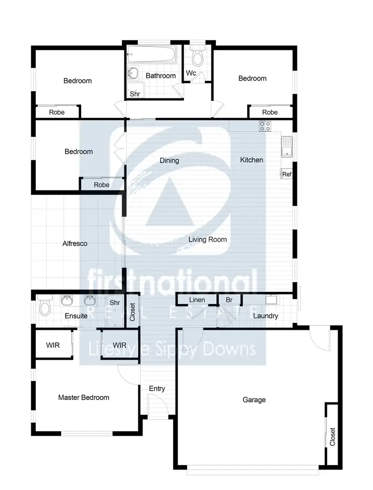 Floorplan of Homely house listing, 9 Barwon Crescent, Sippy Downs QLD 4556