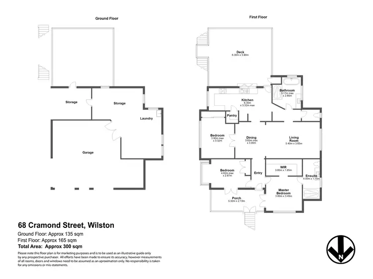 Floorplan of Homely house listing, 68 Cramond Street, Wilston QLD 4051